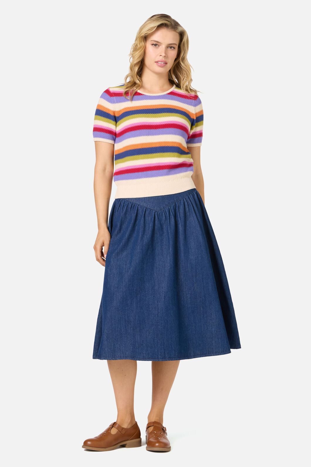 Princess Highway - Perri Stripe Knit Top - multi