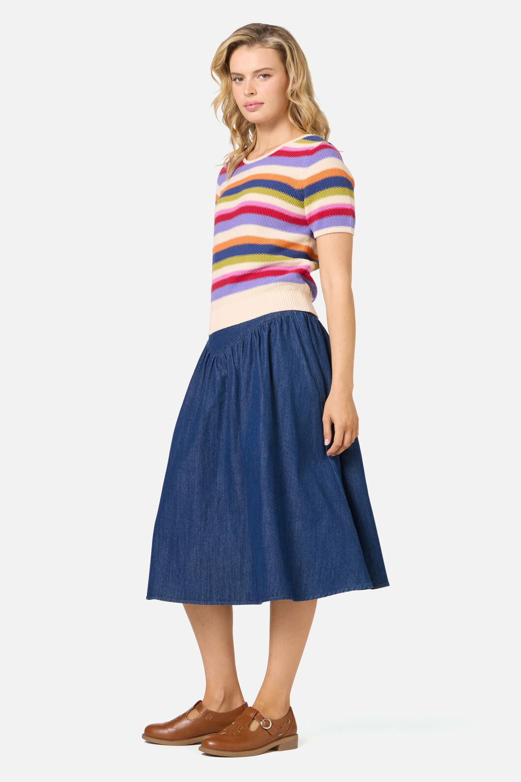Princess Highway - Perri Stripe Knit Top - multi