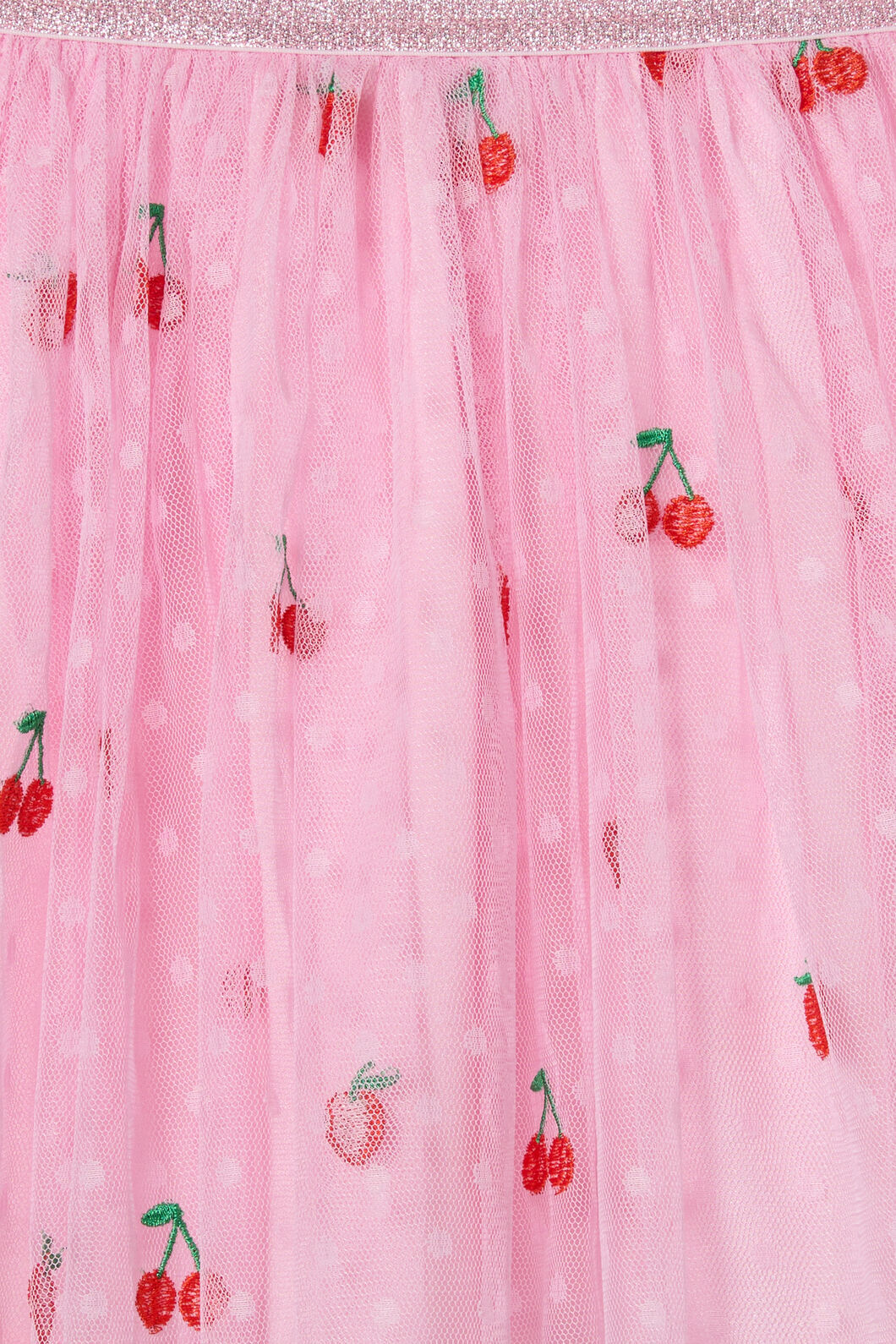 Princess Highway - Cherry Emb Kids Skirt - pink