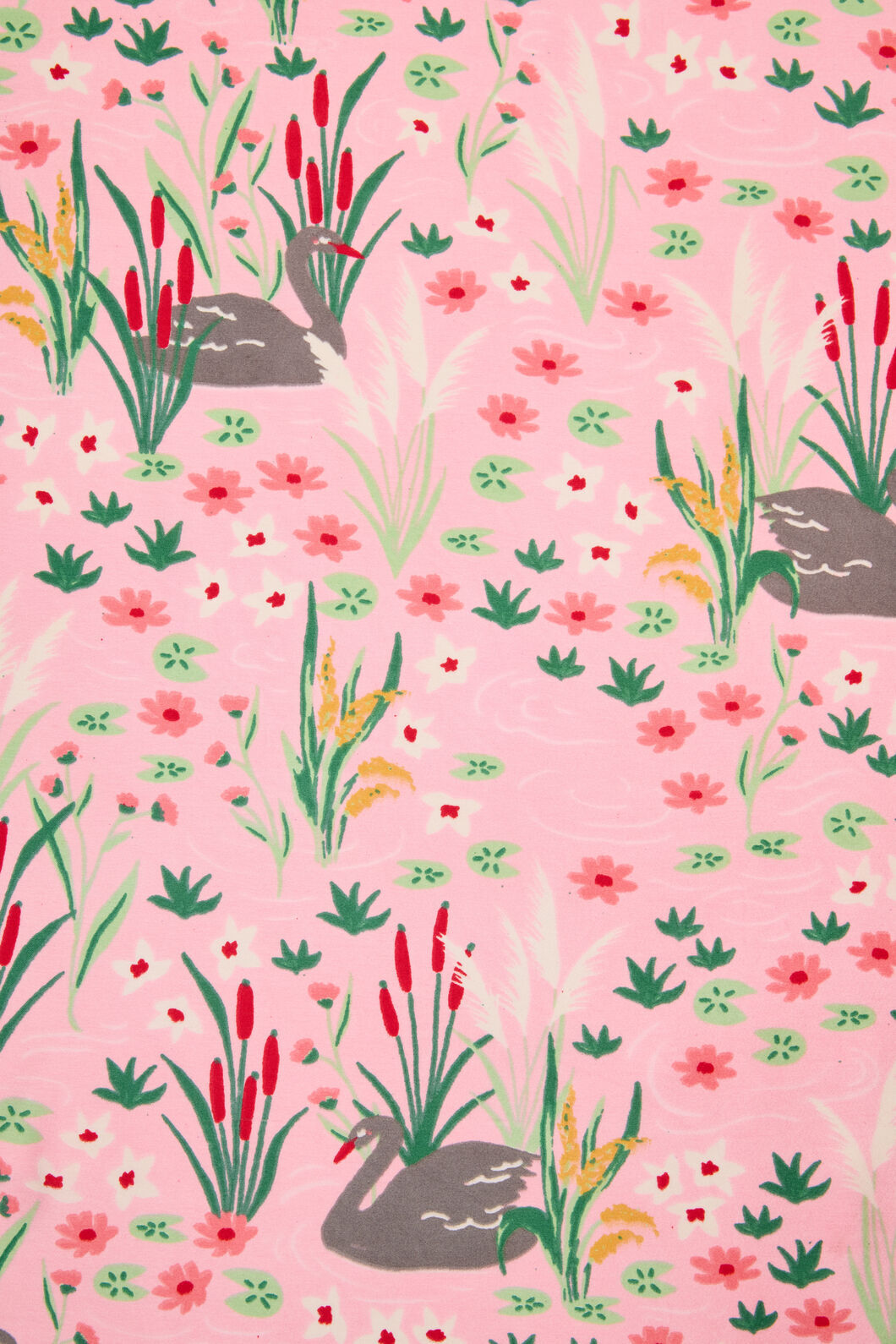 Princess Highway - Swan Satin Scarf - pink