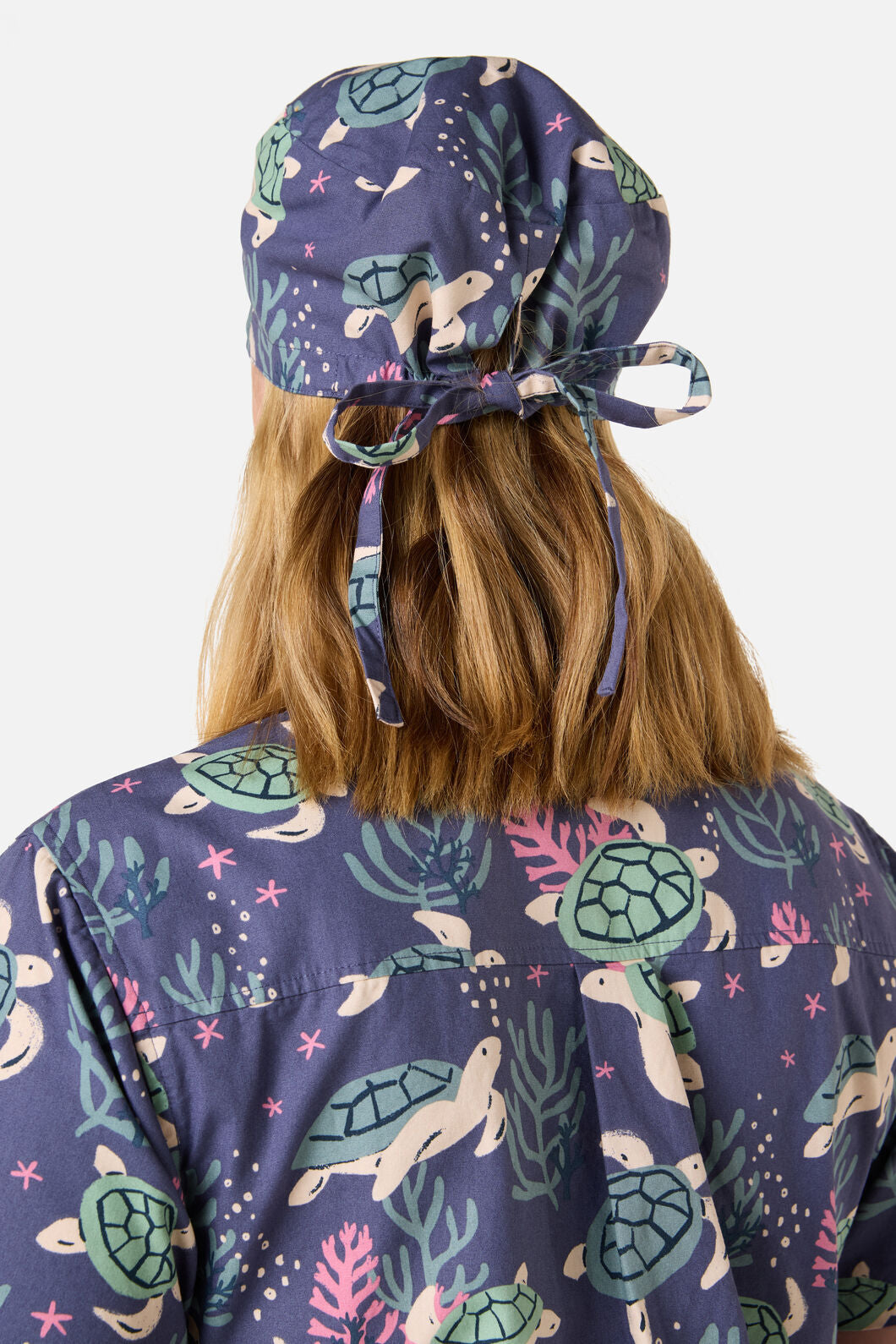 Princess Highway - SEA TURTLE SCRUB HAT - blue
