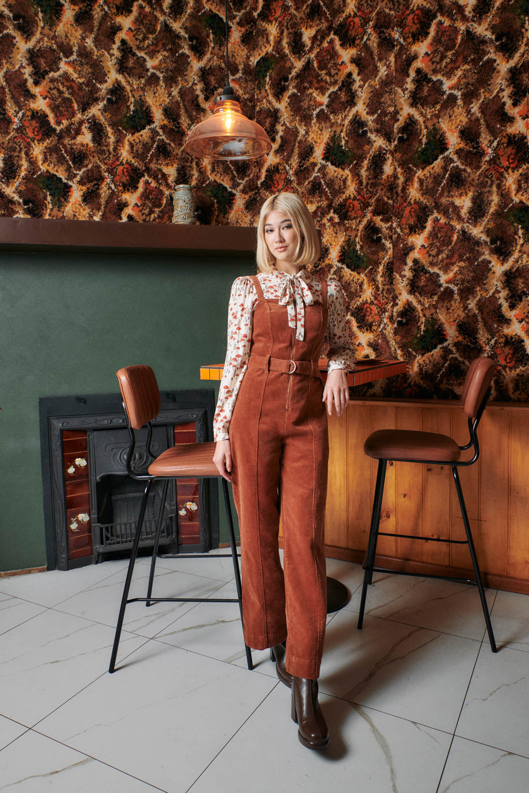 Corduroy jumpsuit online