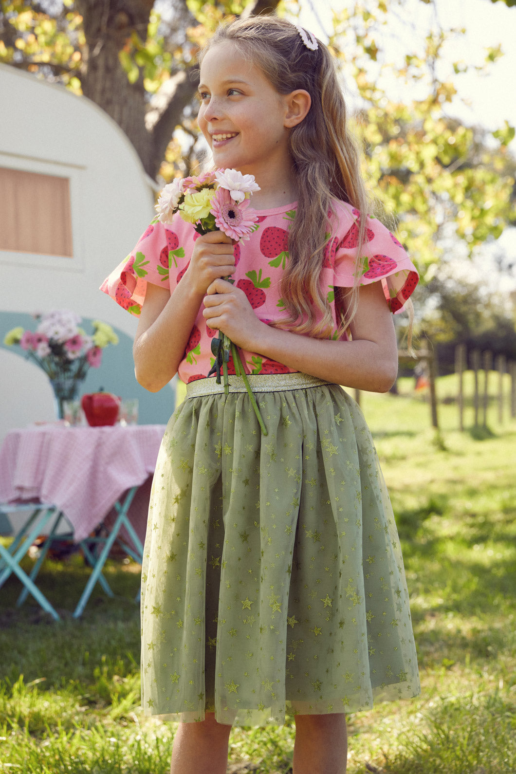 Pretty Tulle Kids Skirt