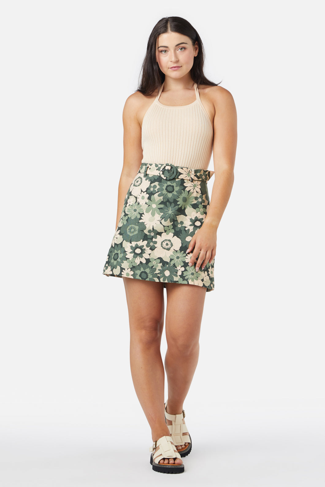 Twiggy Floral Skirt