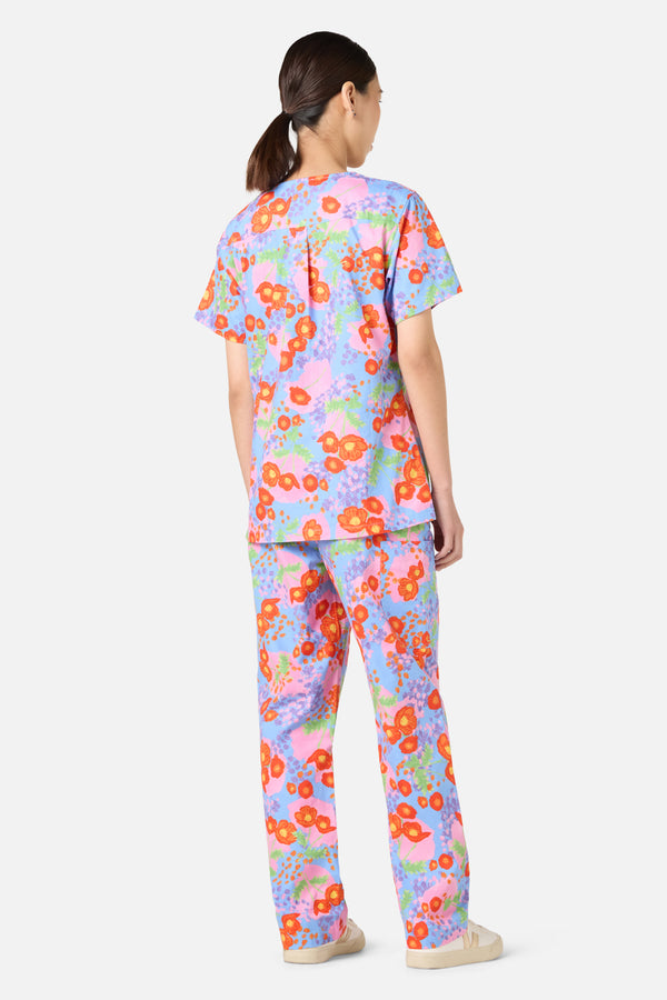 Poppy Dotty Scrub Set
