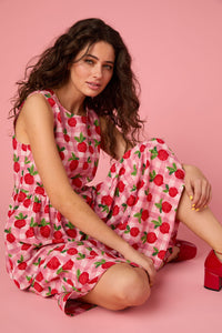 Princess Highway - Radish Picnic Midi Dress - pink