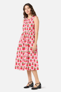 Princess Highway - Radish Picnic Midi Dress - pink