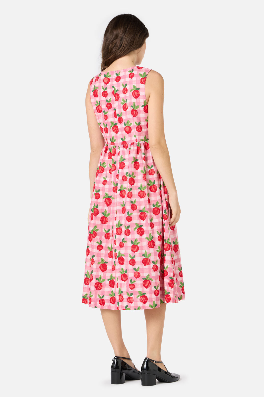 Princess Highway - Radish Picnic Midi Dress - pink