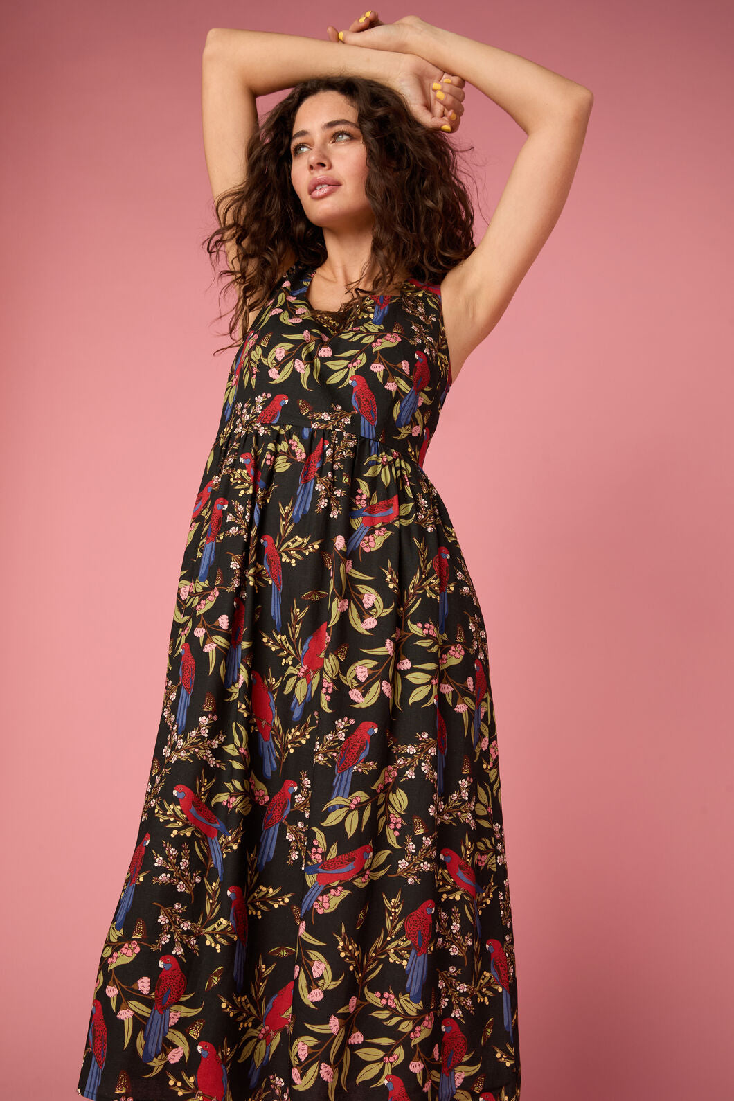 Princess Highway - Rosella Midi Dress - black