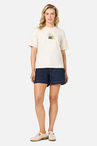 Princess Highway - Pretty Swan Tee - cream