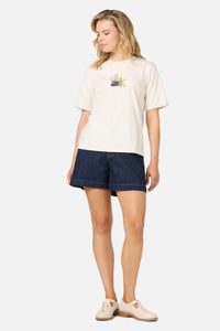 Princess Highway - Pretty Swan Tee - cream