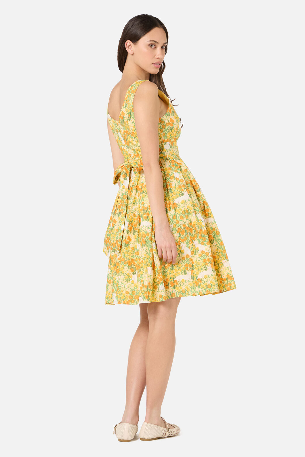 Princess Highway - Cat & Flora Sun Dress - orange