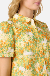 Princess Highway - Cat & Flora Blouse - orange