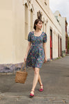 Princess Highway - Libby Bee Ditsy Mini Dress - blue