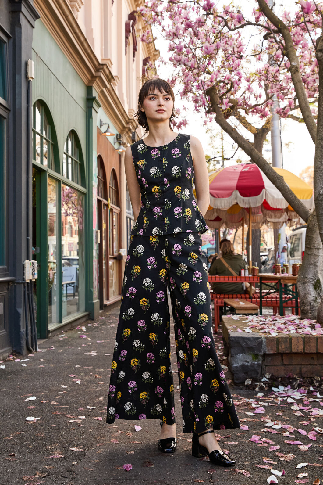 Princess Highway - Astrid Rose Wide Leg Pant - black