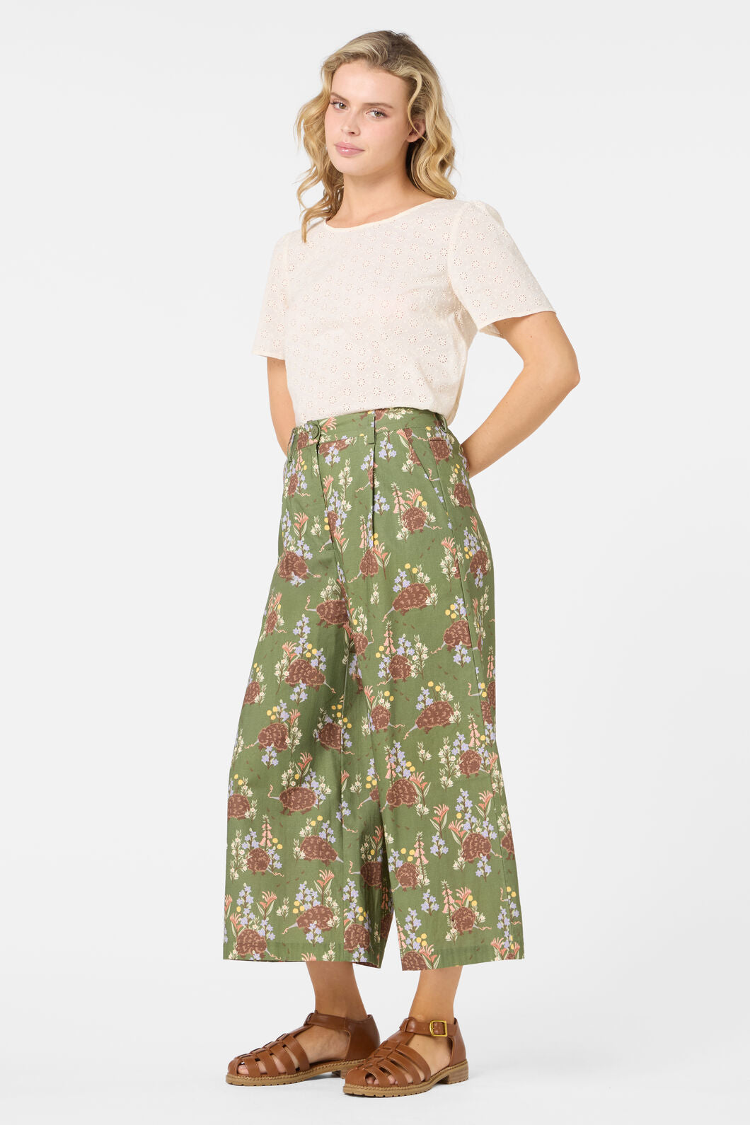 Princess Highway - Echidna Skort - green