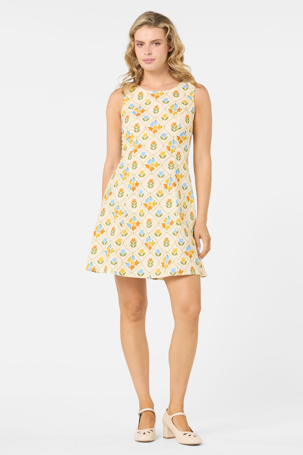 Princess Highway - Judy Shift Mini Dress - cream