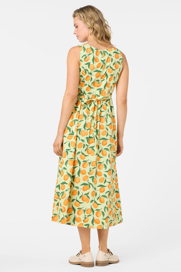 Princess Highway - Apricots Gathered Midi Dress - green