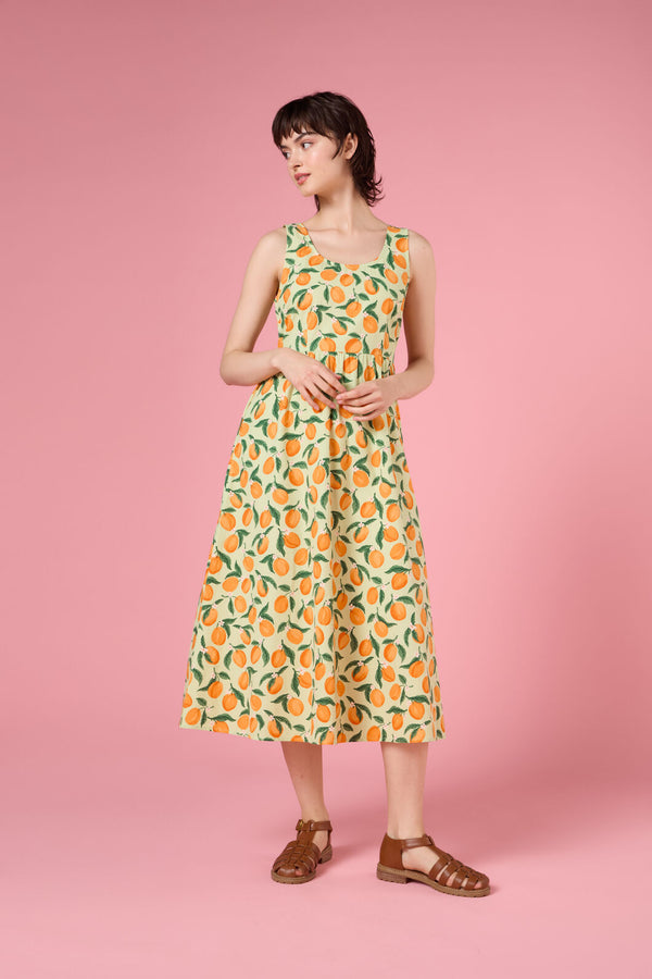 Princess Highway - Apricots Gathered Midi Dress - green