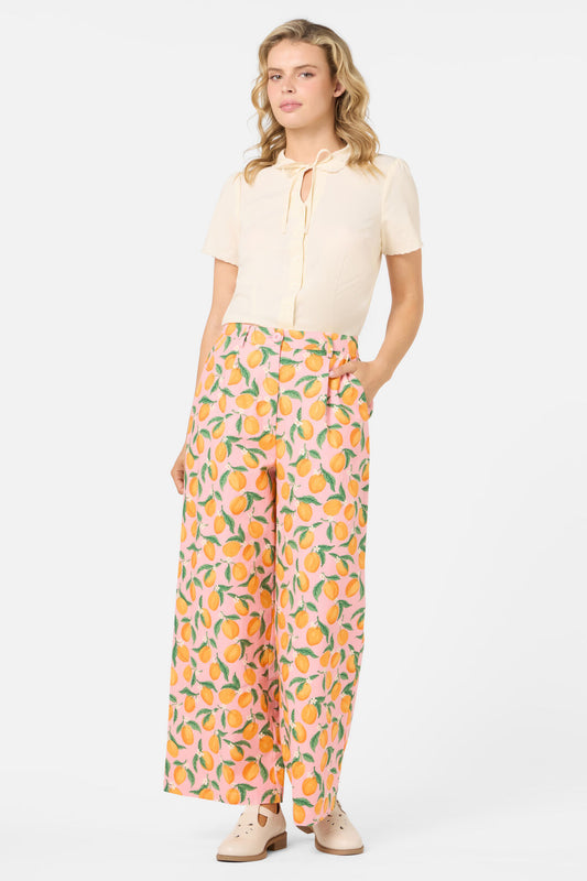 Princess Highway - Apricots Relaxed Pant - pink