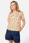 Princess Highway - Apricots Short Sleeve Top - pink