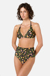 Princess Highway - Alyssa Tri Bikini Top - black