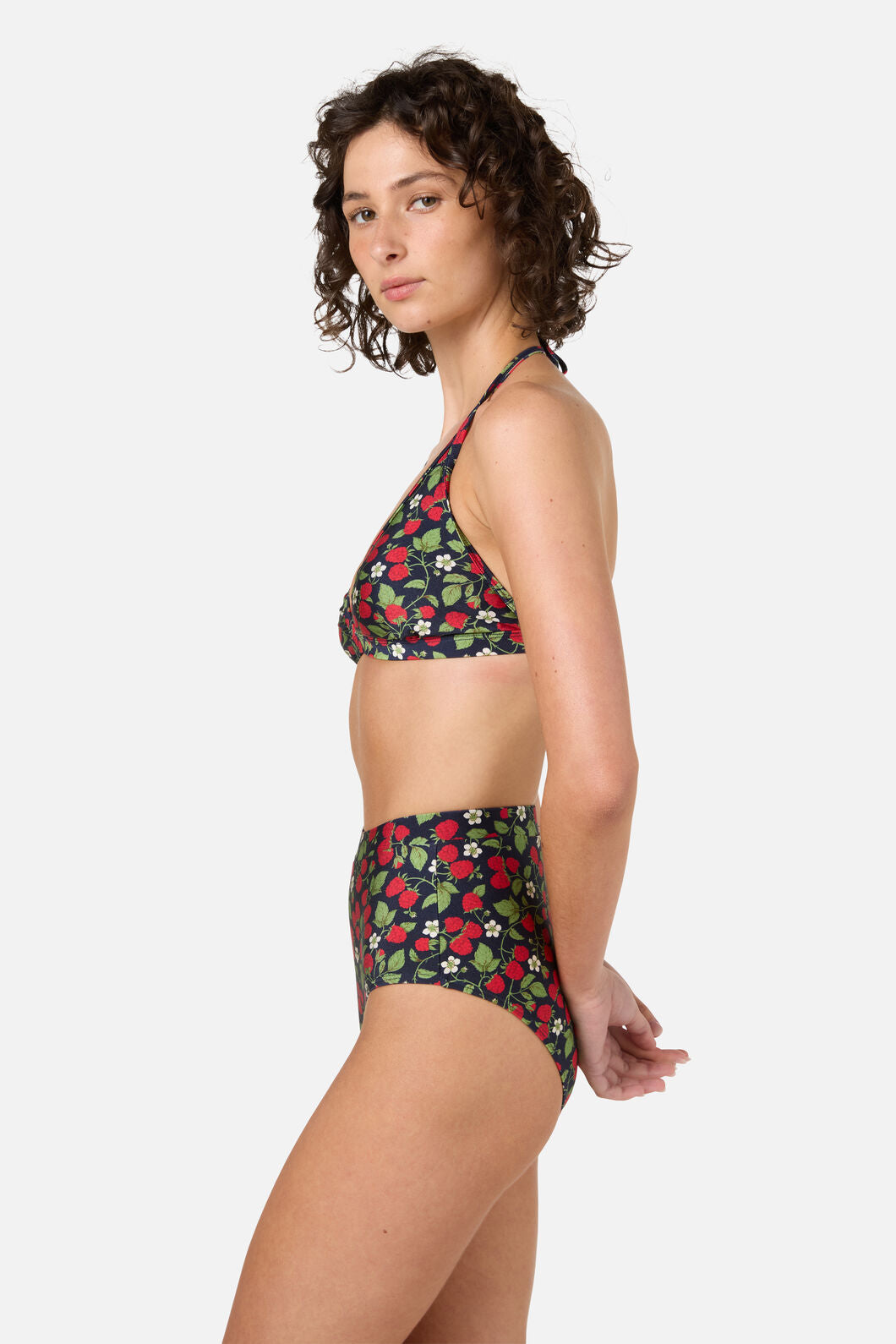 Princess Highway - Rasberry Bikini Bottom - navy