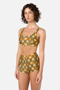 Princess Highway - Cleo Boyleg Bikini Bottom - chocolate