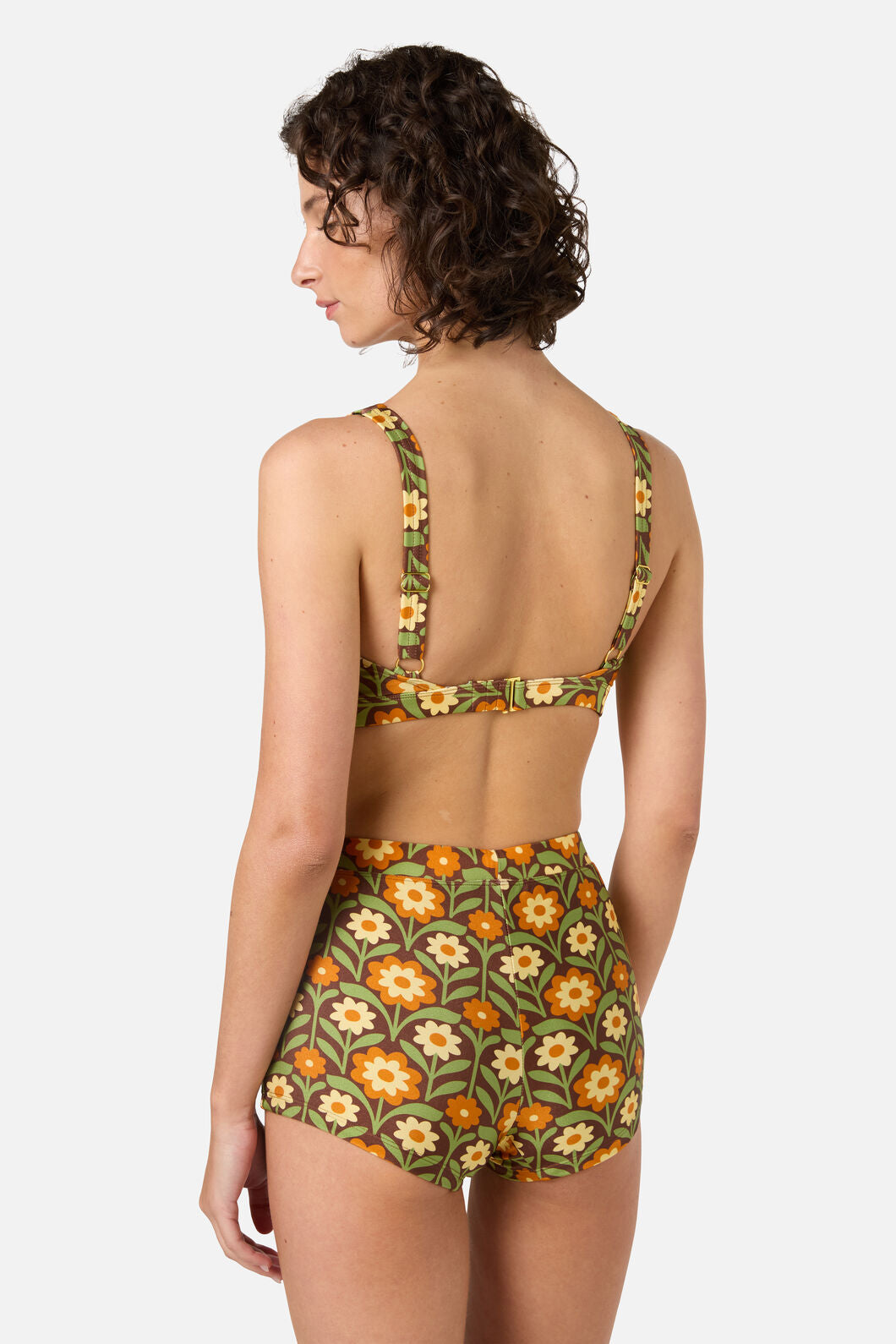 Princess Highway - Cleo Boyleg Bikini Bottom - chocolate