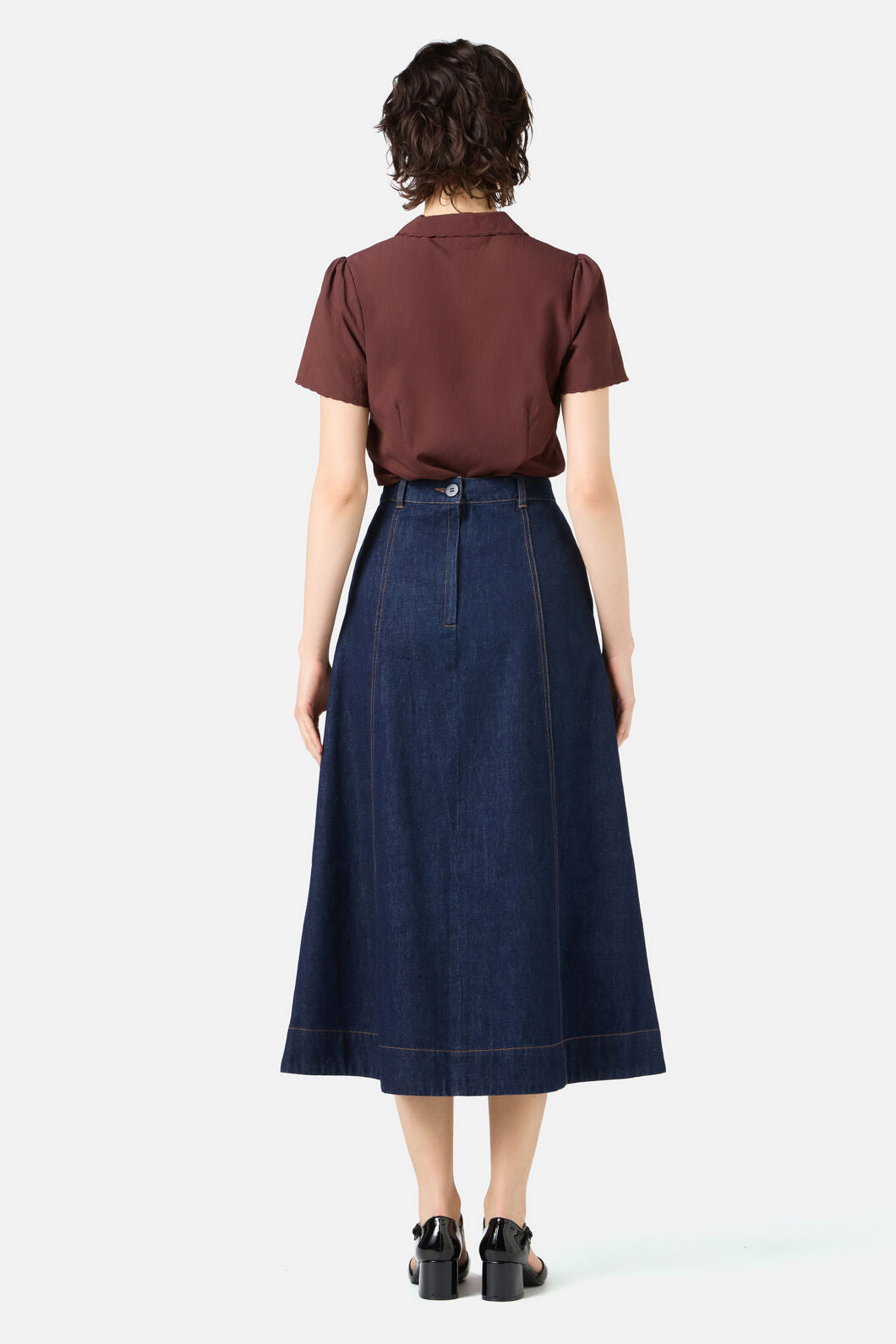 Princess Highway - Ophelia Dark Denim Skirt - dark-denim