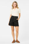 Princess Highway - Ruby Drill Shorts - black