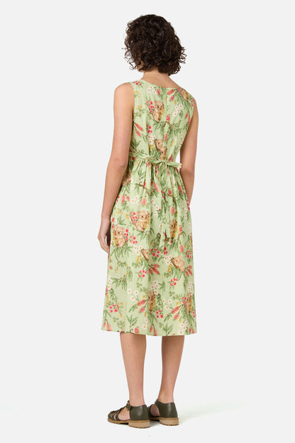 Princess Highway - Koala Sleeveless Midi Dress - mint