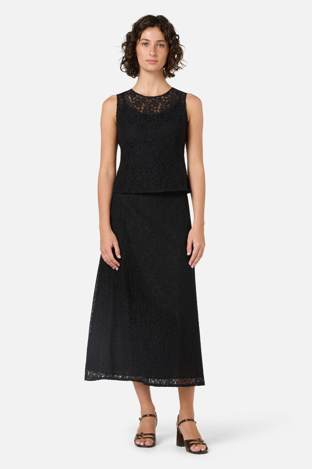 Princess Highway - Amara Lace Top - black