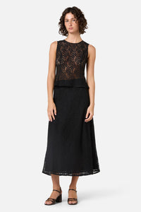 Princess Highway - Amara Lace Top - black