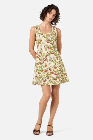 Princess Highway - Cherry Tomatoes Mini Dress - cream