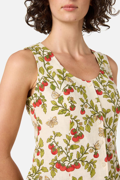 Princess Highway - Cherry Tomatoes Corset Top - cream