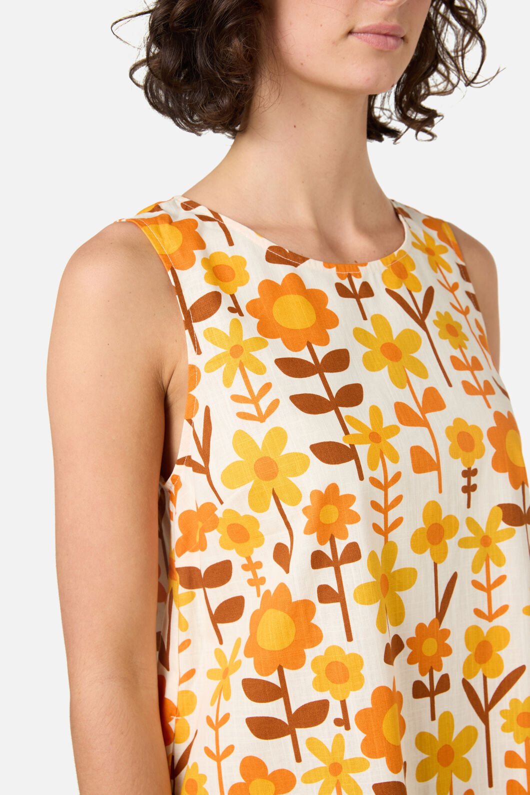 Princess Highway - Penny 60's Mini Shift Dress - cream