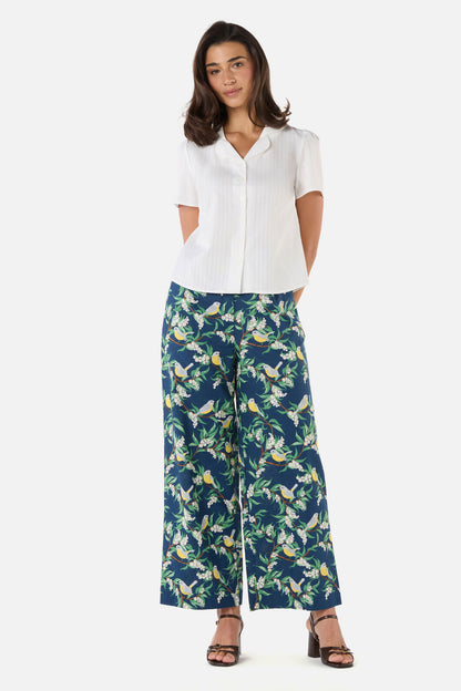 Princess Highway - Picnic Embroidered Blouse - white