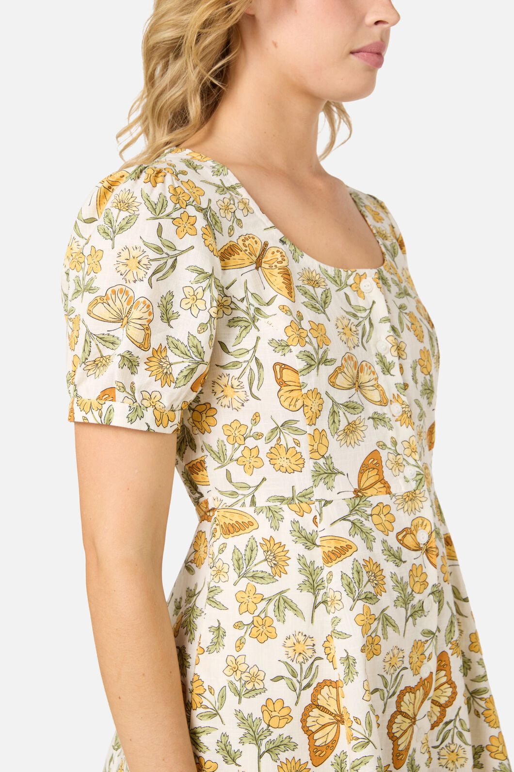 Princess Highway - Yvette Butterfly Mini Dress - cream