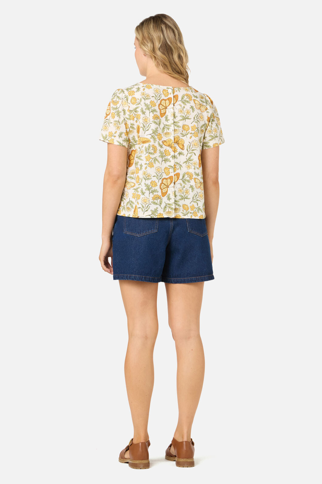 Princess Highway - Yvette Butterfly Top - cream