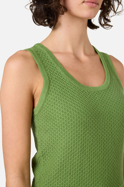 Princess Highway - Paige Fancy Knit Tank - green