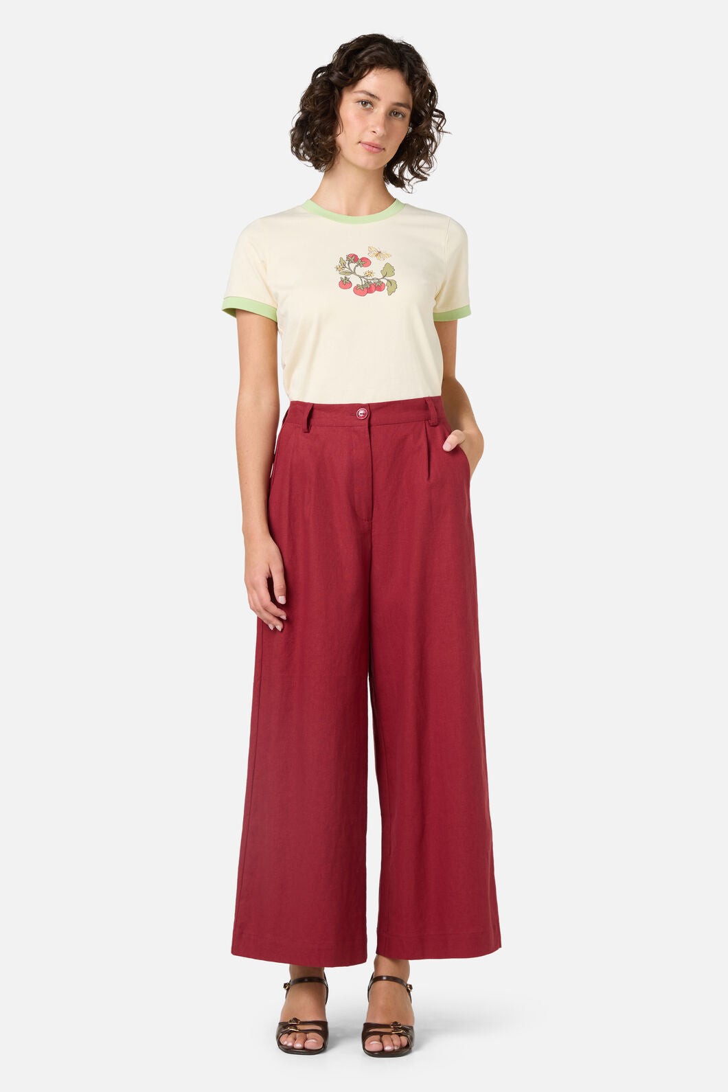 Princess Highway - Hattie Summer Culotte - henna