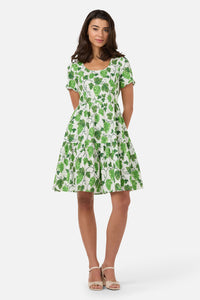 Princess Highway - Grape Vine Mini Dress - green