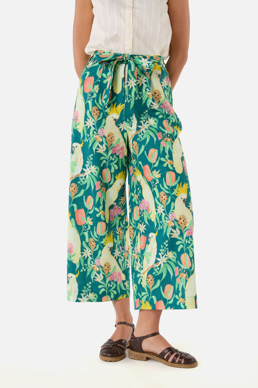 Princess Highway - Cockatoo & Flora Culotte - teal