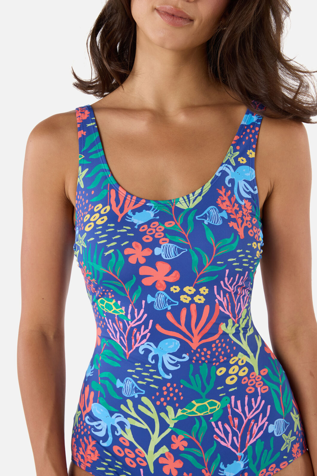 Princess Highway - Coral Reef One Piece - blue