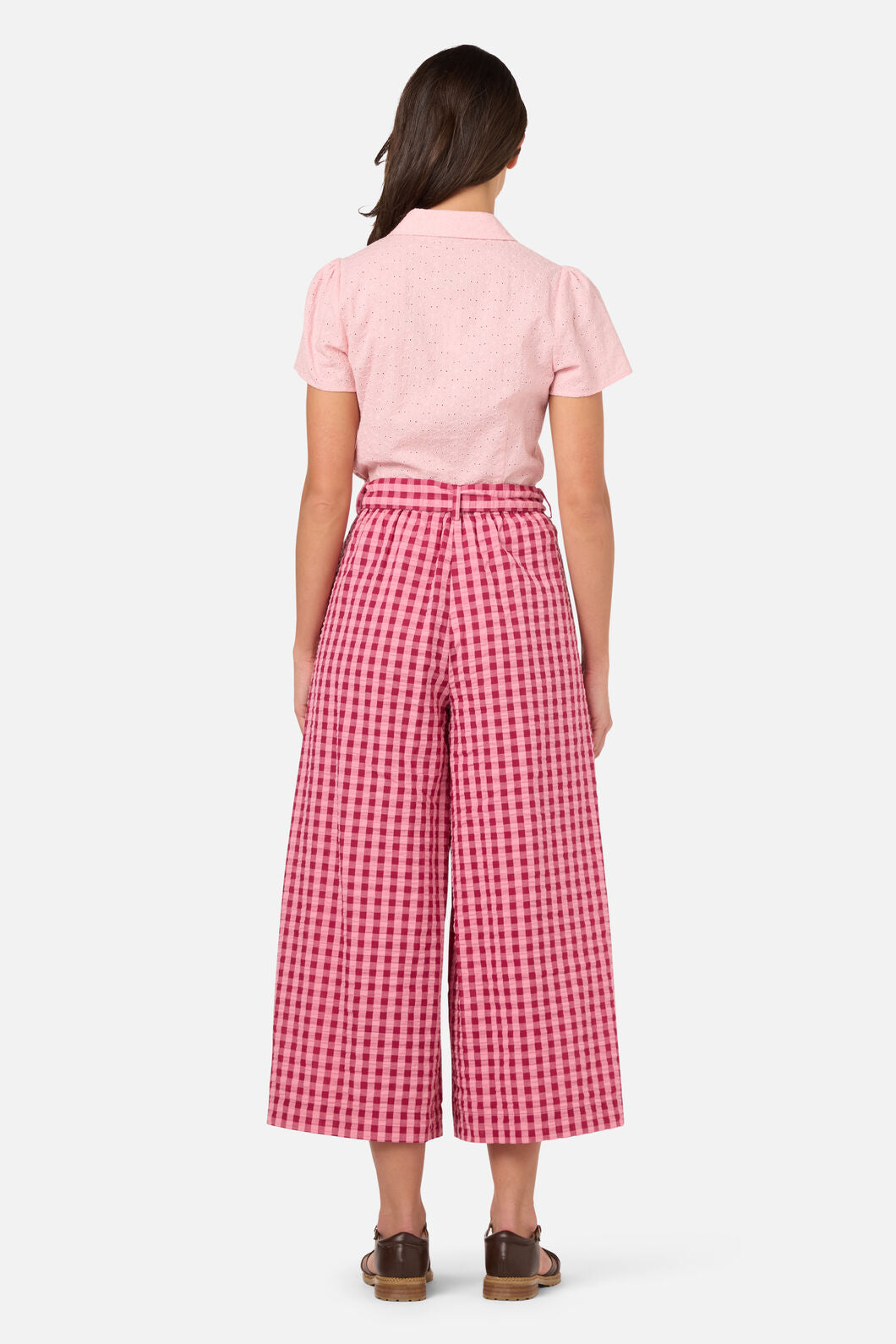 Princess Highway - Margot Check Culotte - pink