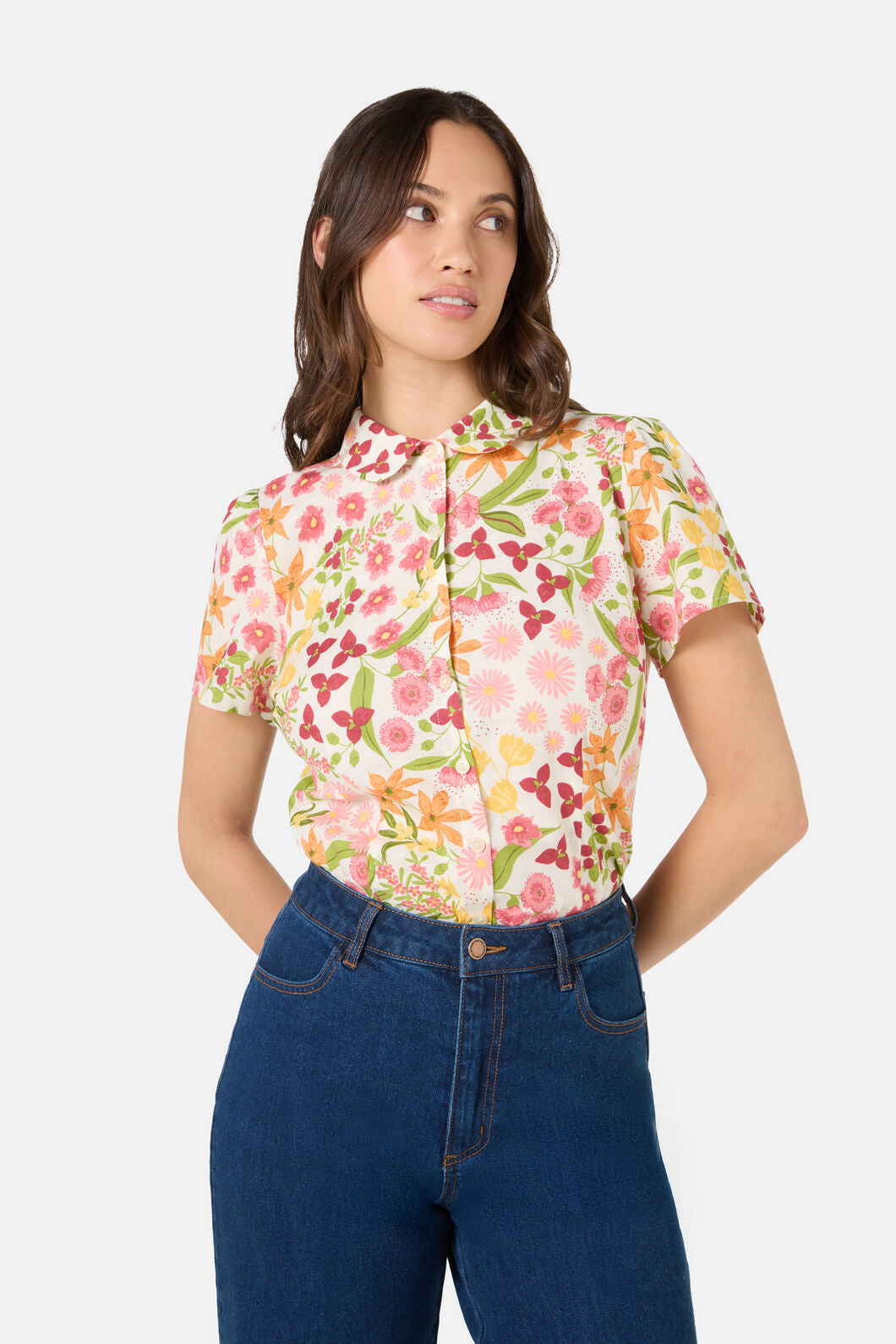 Princess Highway - Liberty Native Blouse - cream