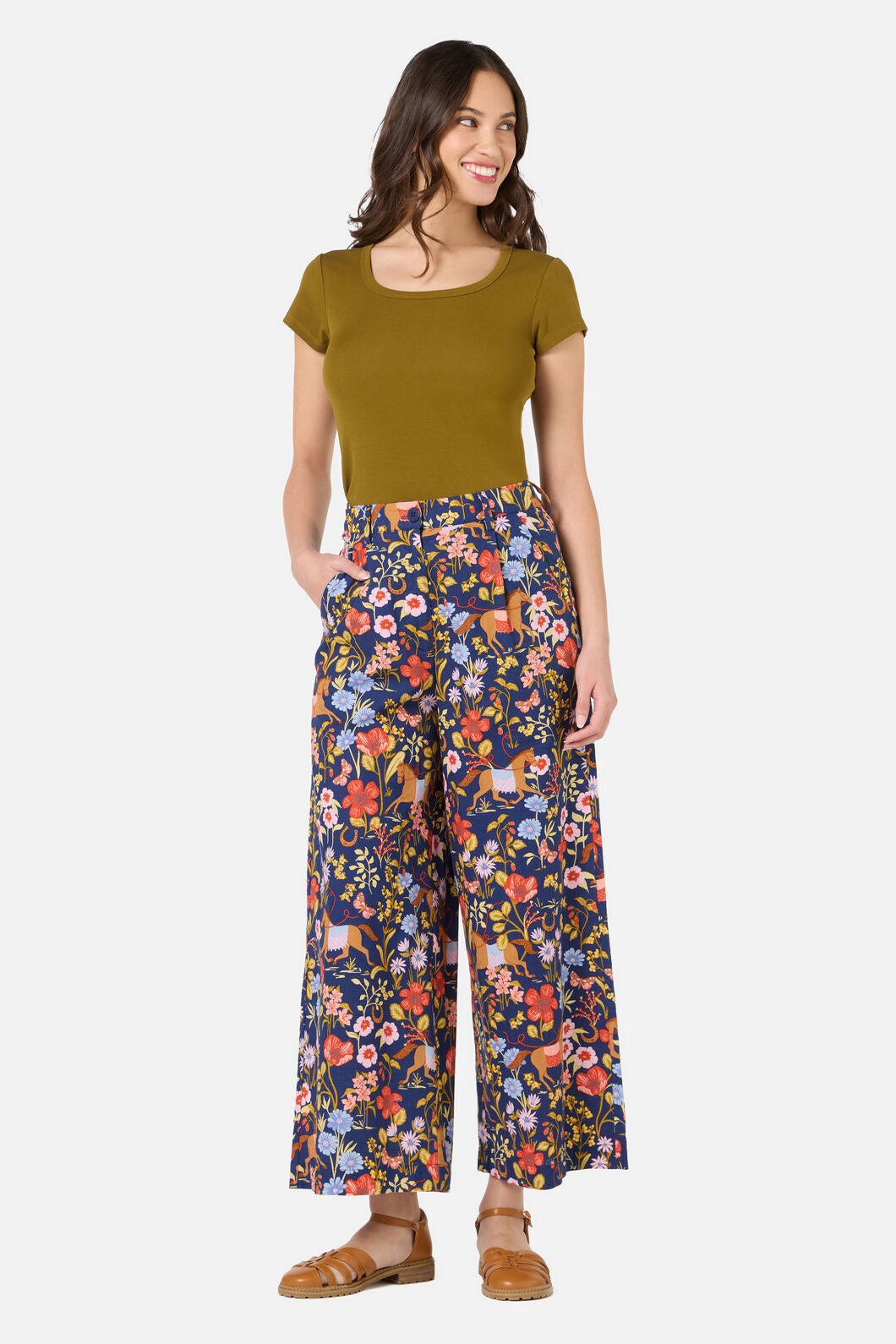 Princess Highway - Fancy Horses Pant - navy