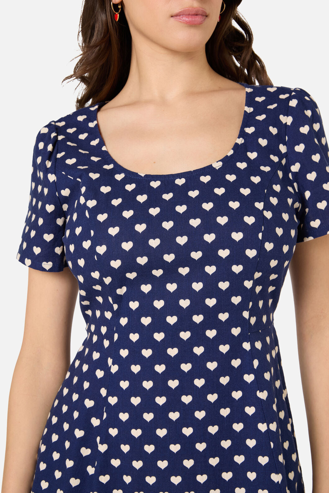 Princess Highway - Sweet Heart Mini Dress - navy