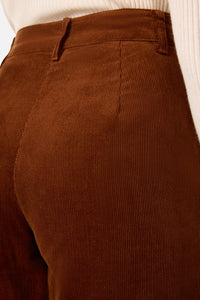 Princess Highway - Noni Tapered Cord Pant - toffee